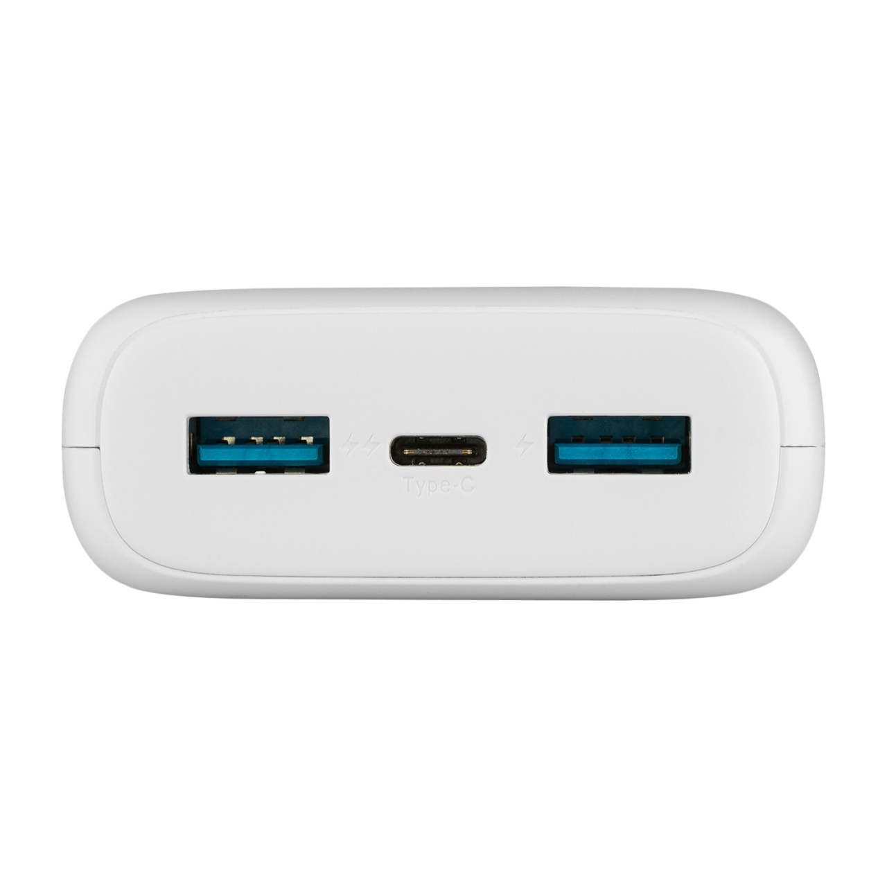 FIXED Powerbanka Zen 20 s LCD displejem a výstupem PD 20W, 20 000 mAh, bílá