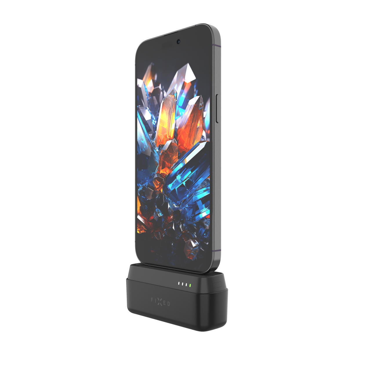 FIXED Powerbanka Zen 5 Plug-in s výstupem PD 20W, 5 000 mAh, černá