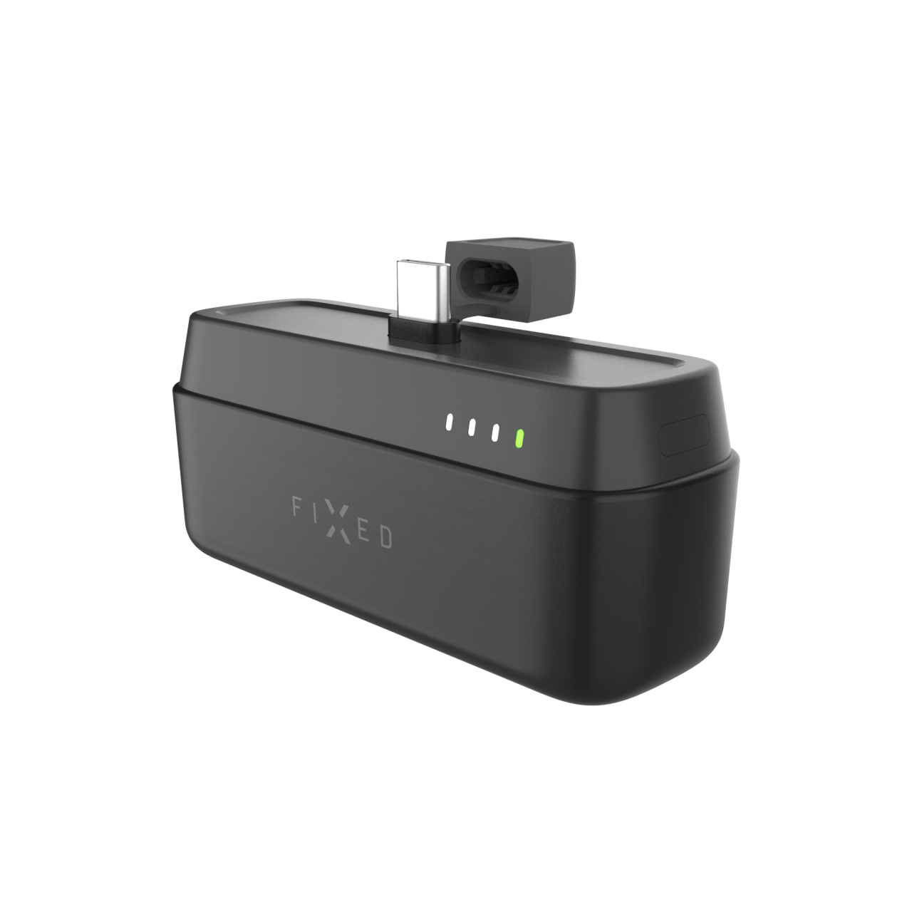 FIXED Powerbanka Zen 5 Plug-in s výstupem PD 20W, 5 000 mAh, černá