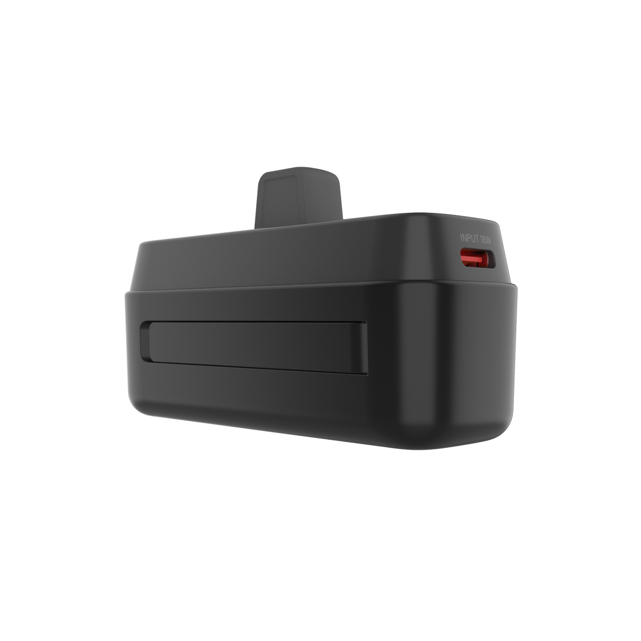 FIXED Powerbanka Zen 5 Plug-in s výstupem PD 20W, 5 000 mAh, černá