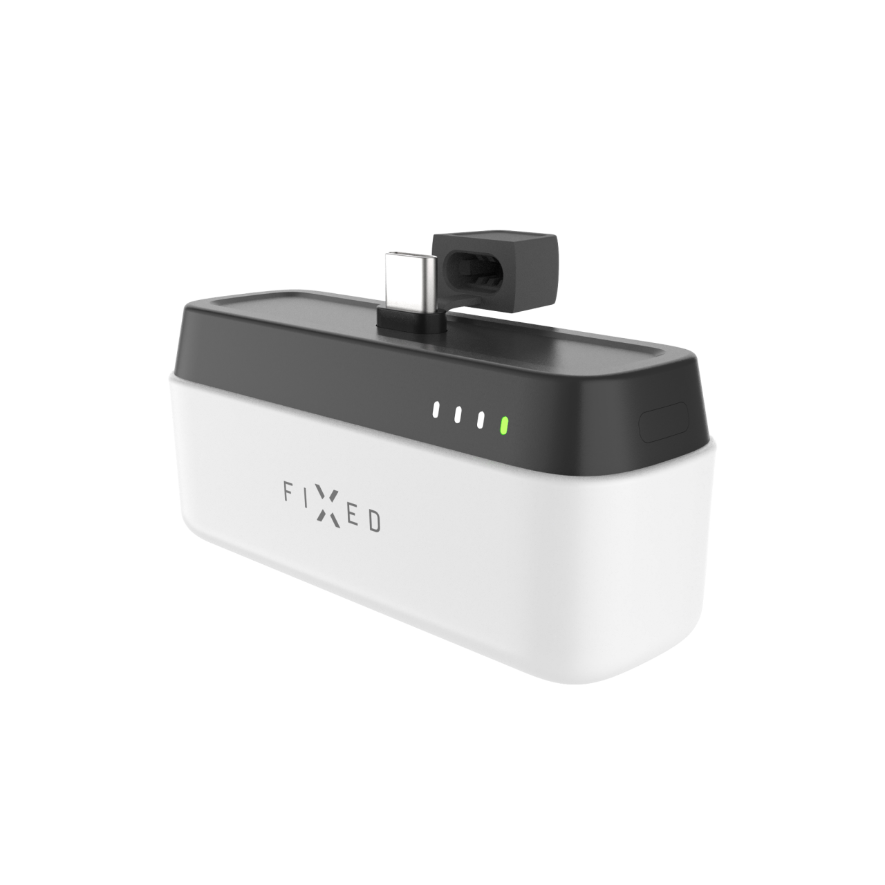FIXED Powerbanka Zen 5 Plug-in s výstupem PD 20W, 5 000 mAh, bílá
