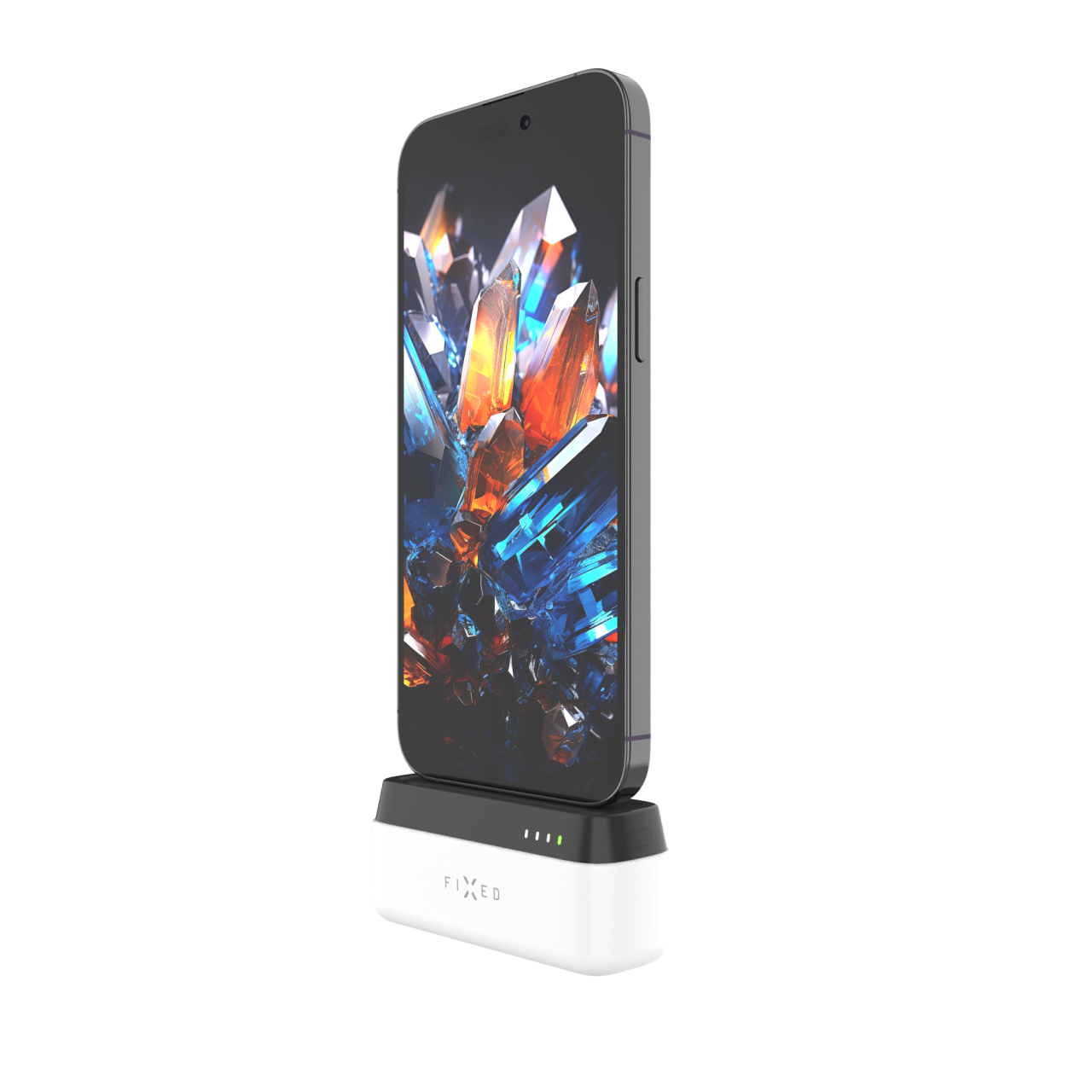 FIXED Powerbanka Zen 5 Plug-in s výstupem PD 20W, 5 000 mAh, bílá