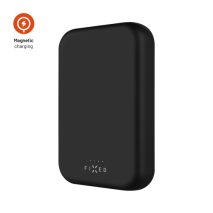 FIXED Powerbanka MagZen (2nd gen.) s bezdrátovým nabíjením a podporou MagSafe, 10 000 mAh, černá