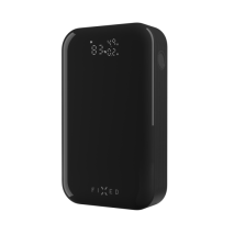 Powerbanka FIXED Zen 10 Pro s LCD displejem a výstupem 30W, 10 000 mAh, černá