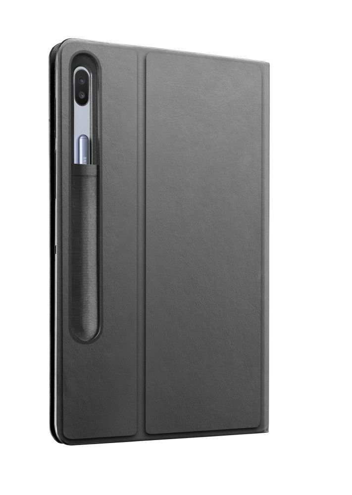Pouzdro se stojánkem Cellularline Folio pro Samsung Galaxy Tab S9+, černé