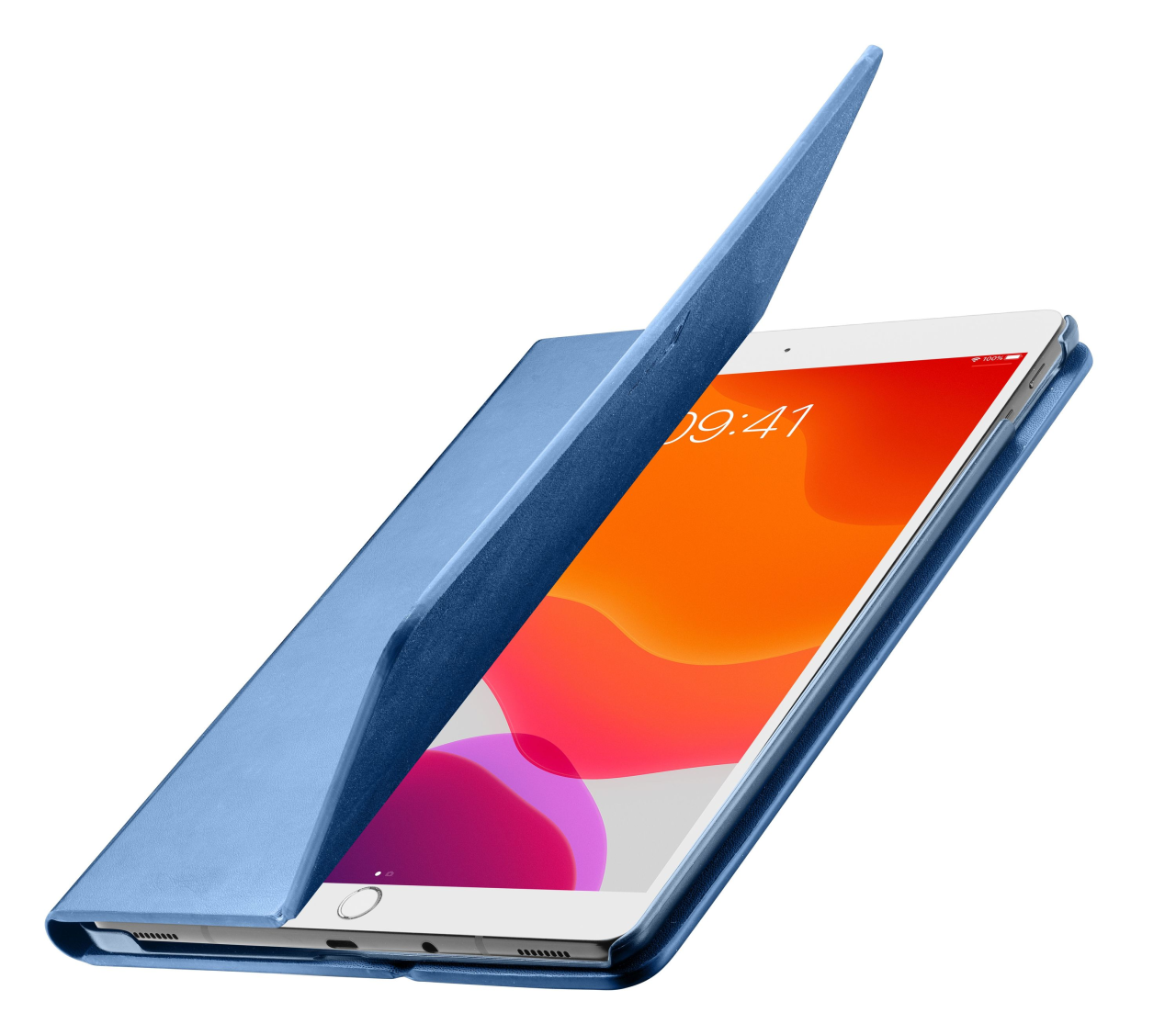 Pouzdro se stojánkem Cellularline Folio pro Apple iPad Mini (2021), modré
