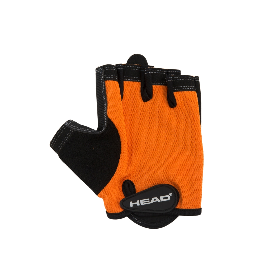 HEAD Fitness rukavice L, černo-oranžové