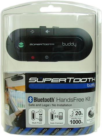 SuperTooth BUDDY – Bluetooth handsfree na sluneční clonu