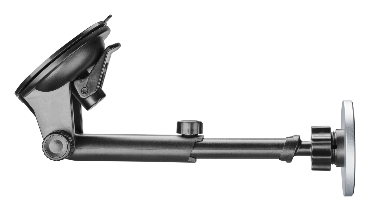 Magnetický držák Cellularline Touch Mag Suction Cup s přísavkou na sklo a podporou MagSafe, černý