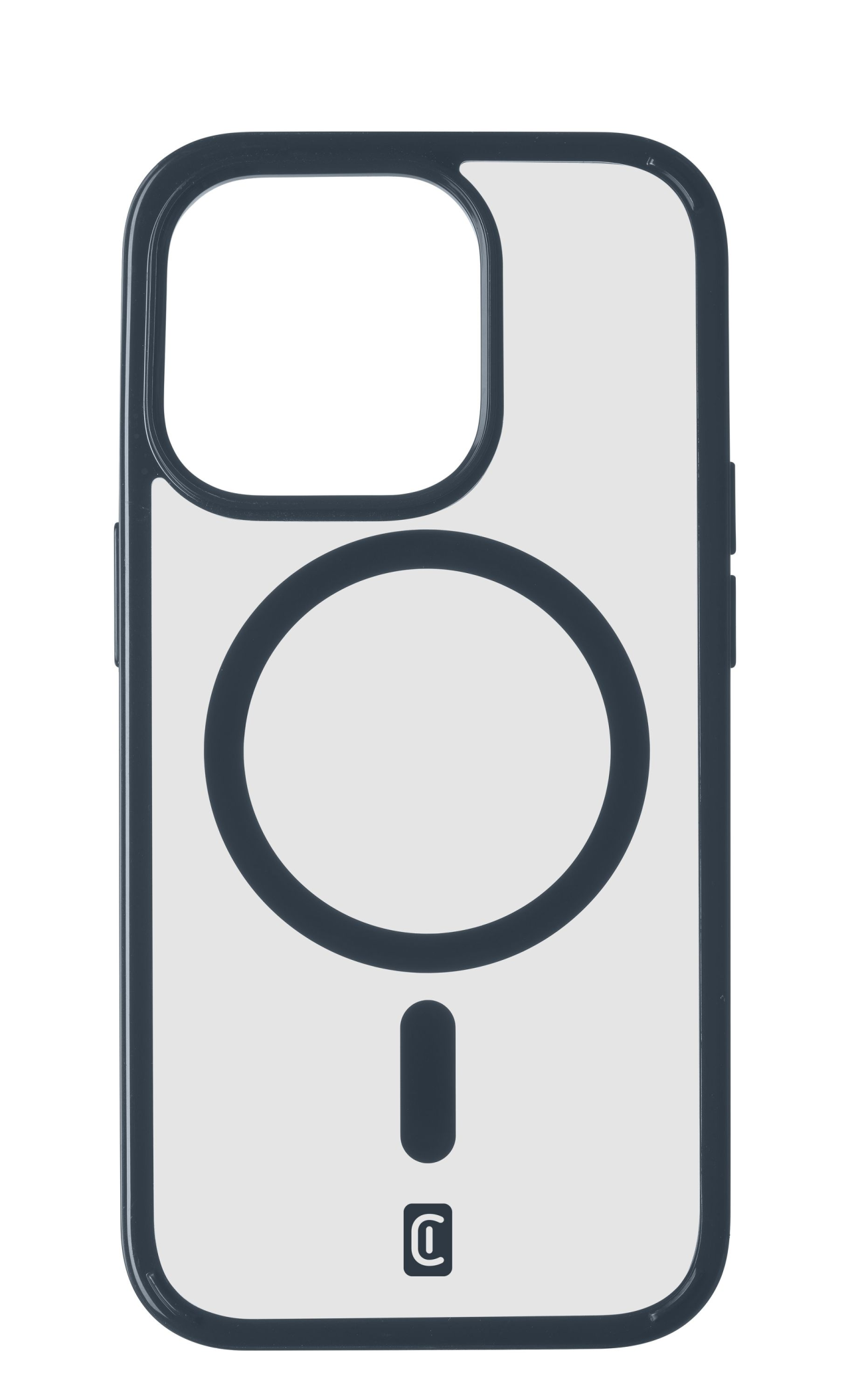 Zadní kryt Cellularline Pop Mag s podporou Magsafe pro Apple iPhone 15 Pro, čirý / modrý