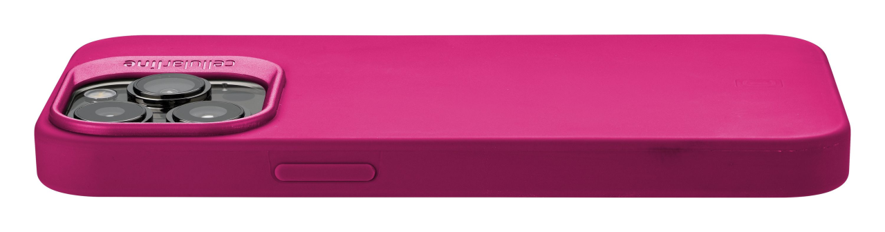 Ochranný silikonový kryt Cellularline Sensation Plus pro Apple iPhone 15 Pro Max, růžový