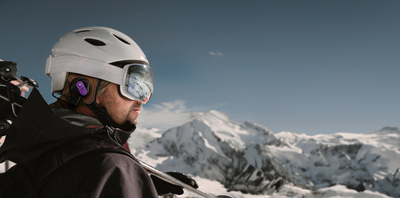 Bluetooth headset pro lyžaře Supertooth SLEDDO