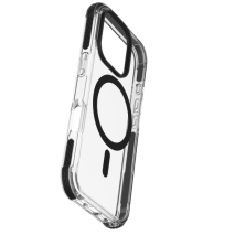 Ochranný kryt Cellularline Tetra Force Strong Guard Mag s podporou Magsafe pro Apple iPhone 16 Pro Max, transparentní